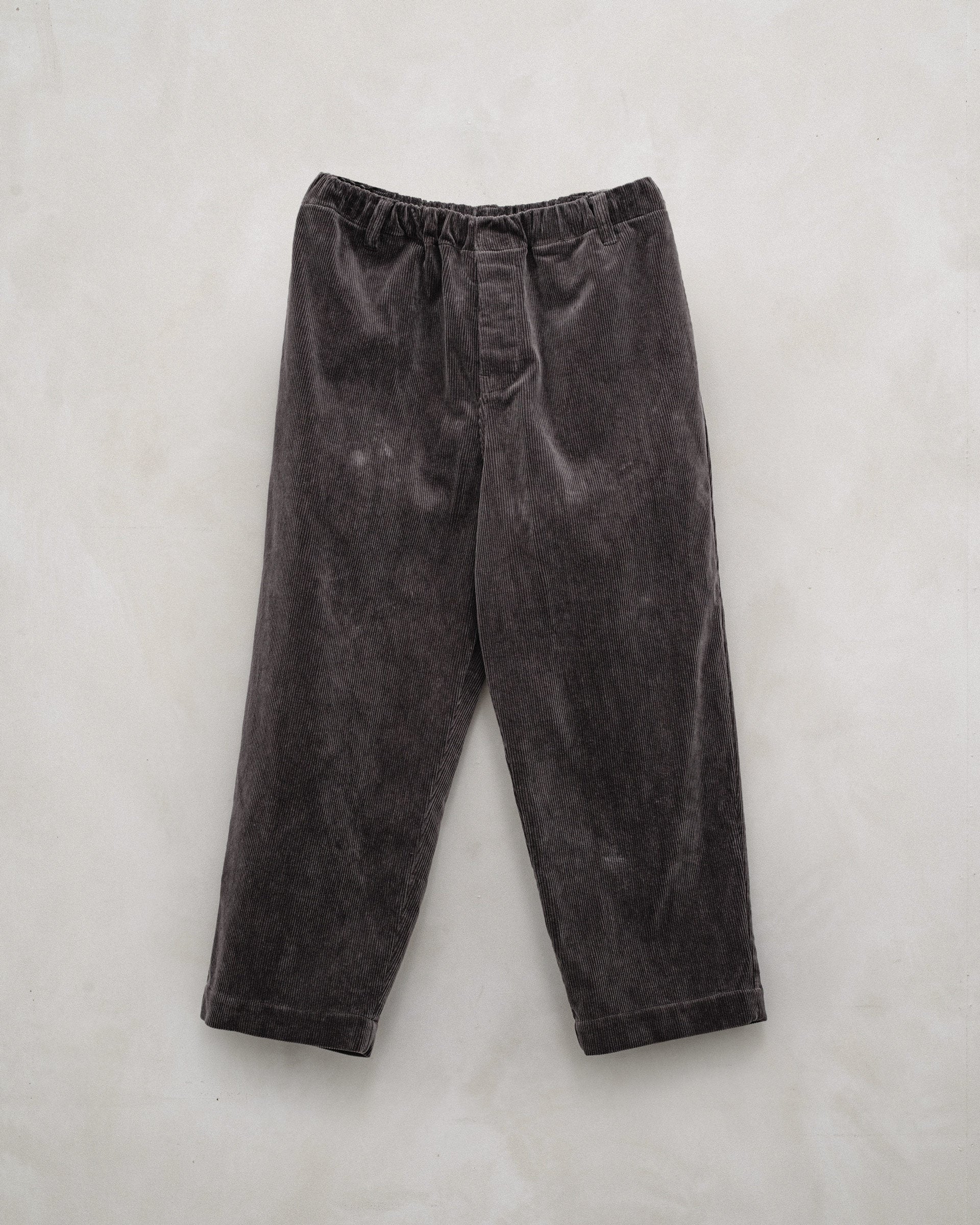 Elastic Pant - Cotton Corduroy, Dark Taupe