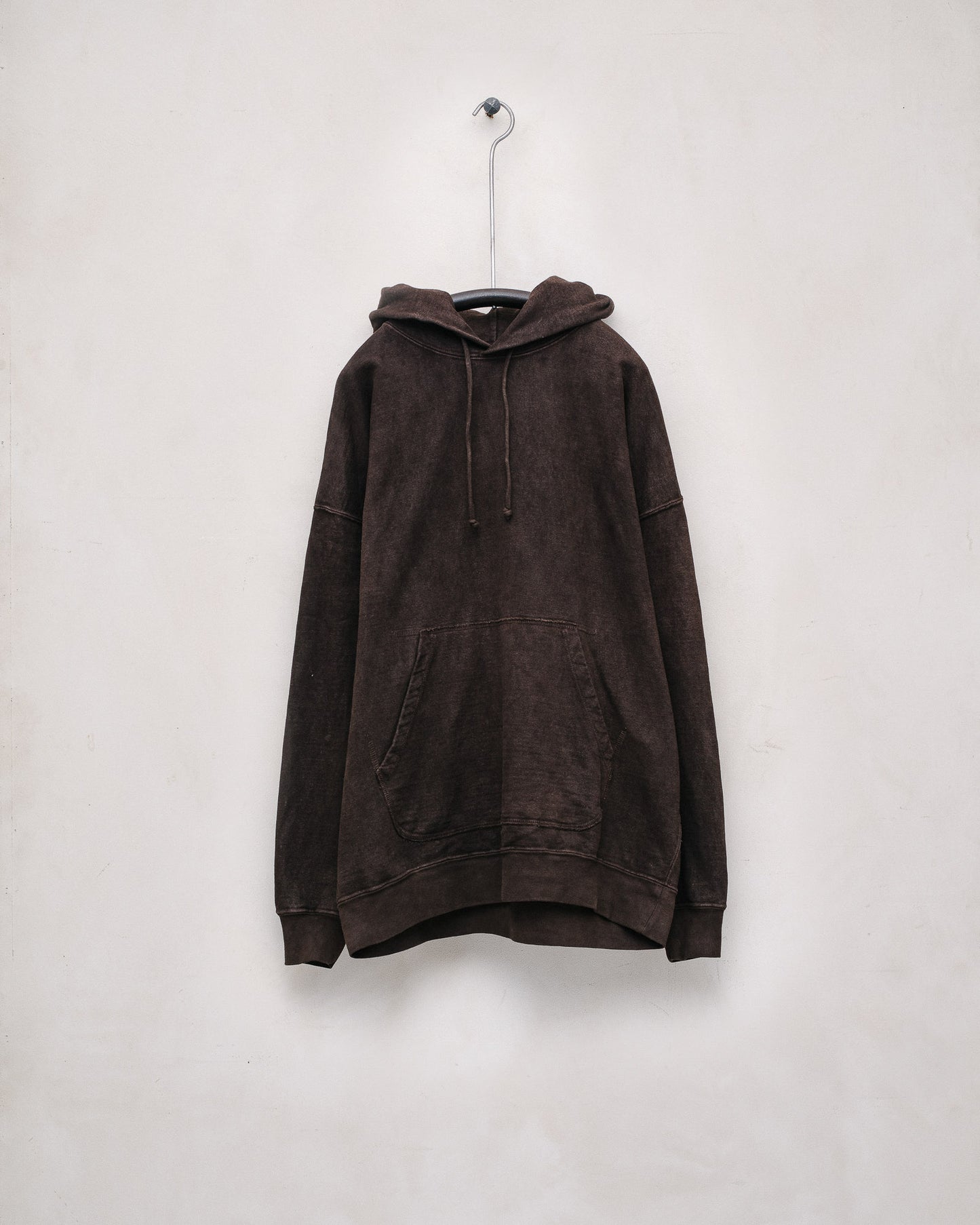 Hooded Sweatshirt - Organic Cotton/Hemp Fleece (Mud Dye)