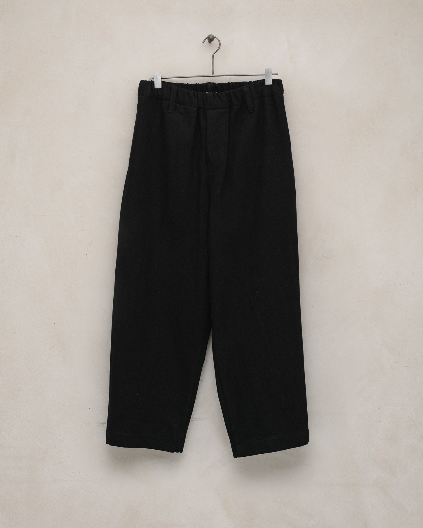 Elastic Pant - Cotton Kersey, Black