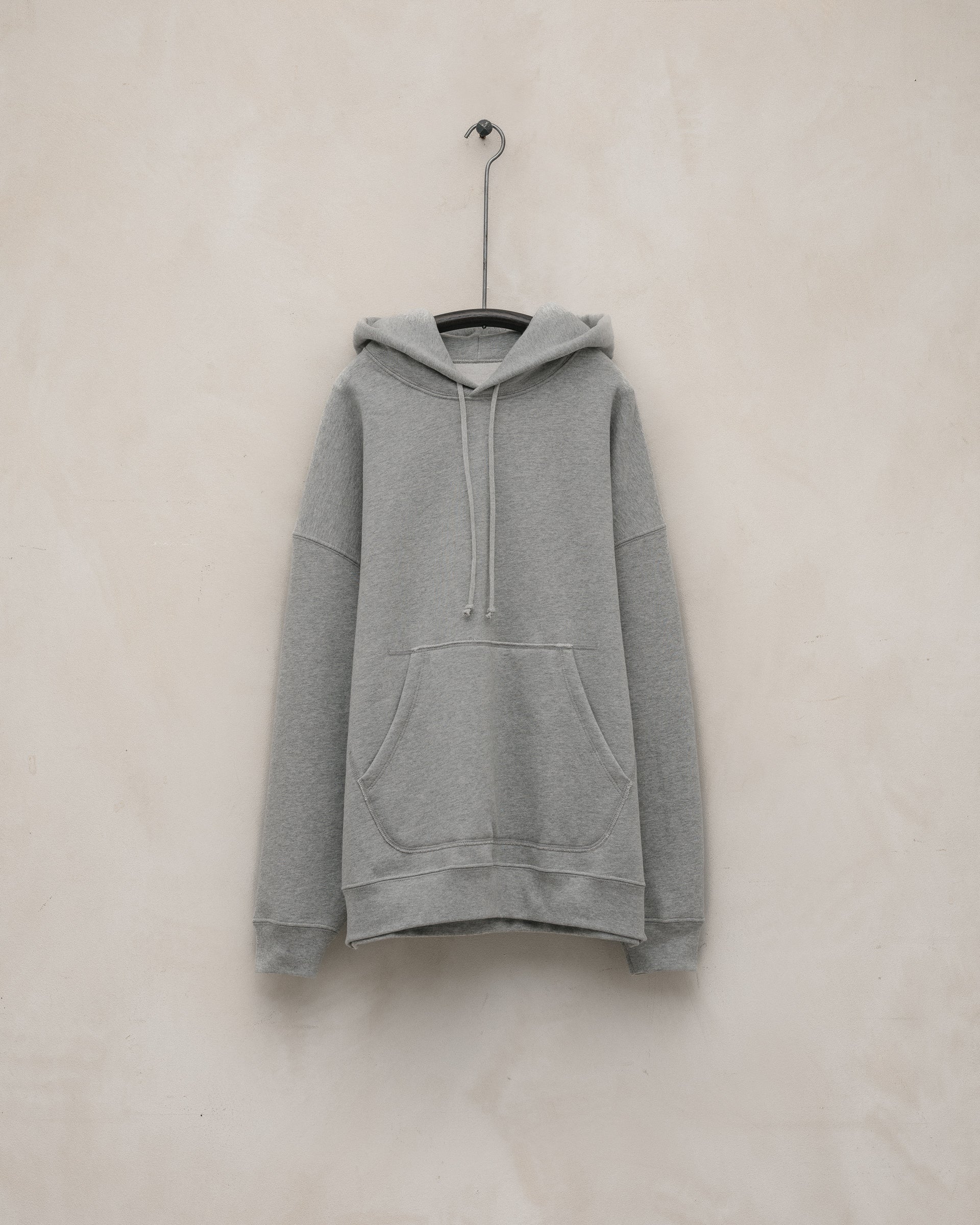 Hooded Sweatshirt - Heather Grey – evan kinori Hooded Sweatshirt - Heather Grey – evan kinori