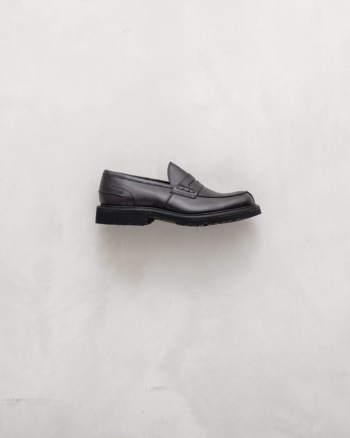 Tricker's Loafer - Matte Black