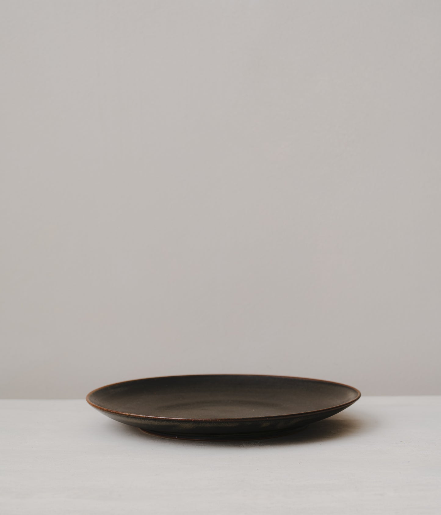 KWM - Large Dinner Plate - Dark Green Matte