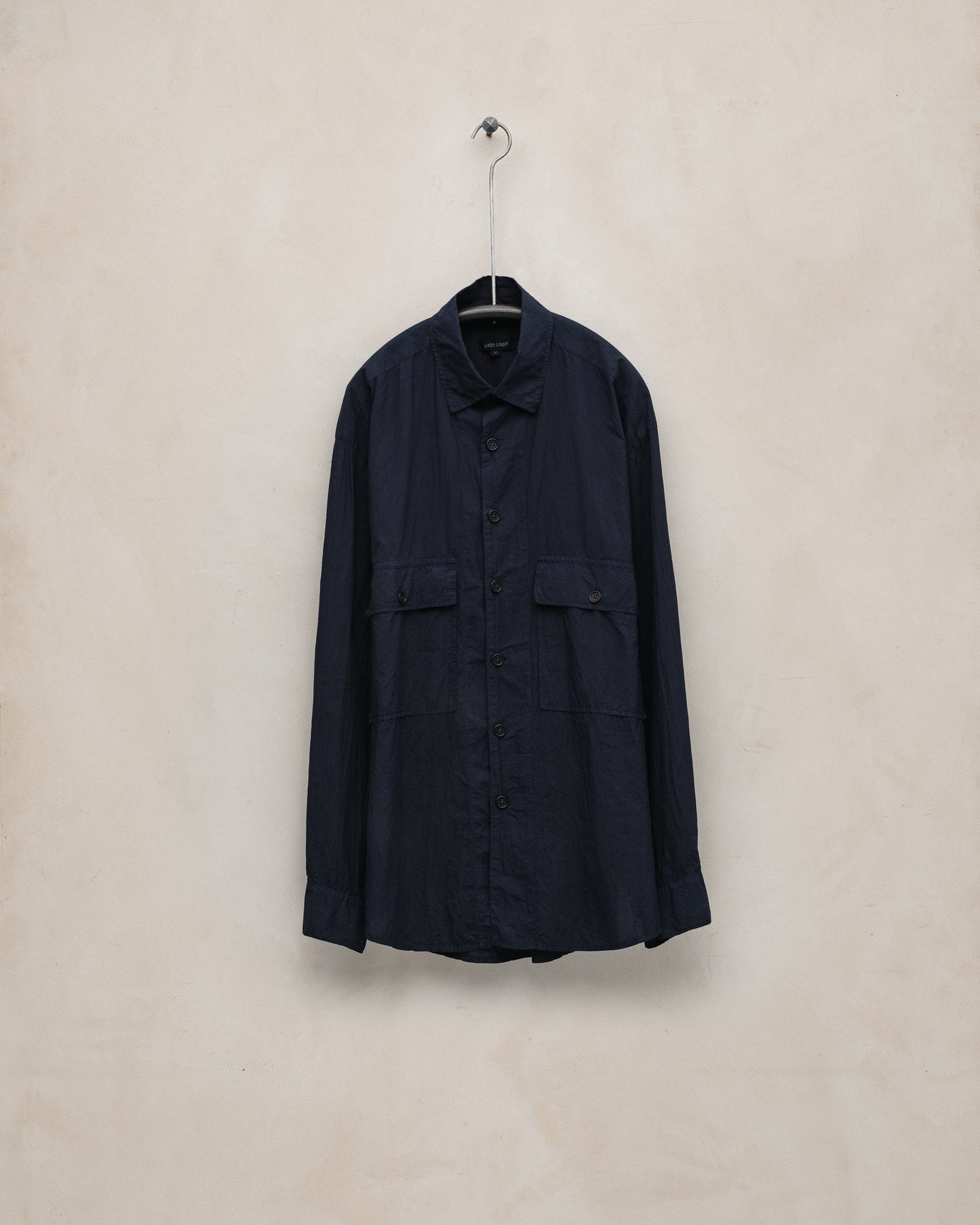 Big Shirt - Cotton Batiste (Natural Indigo), Indigo
