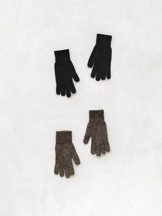 Knit Gloves - Yak Wool
