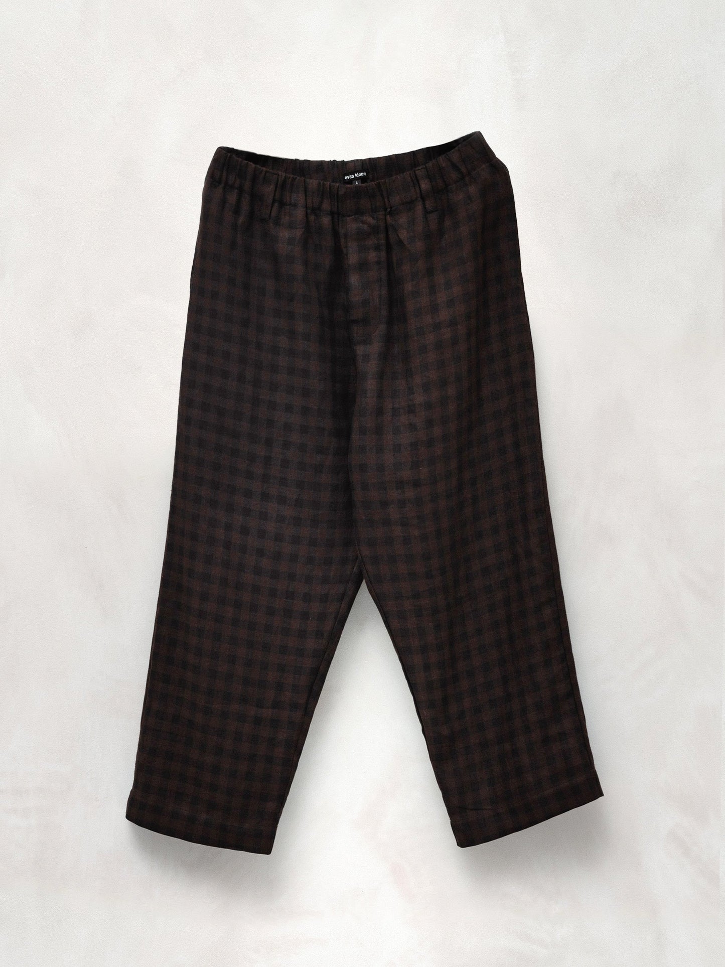 Elastic Pant - Irish Linen Check