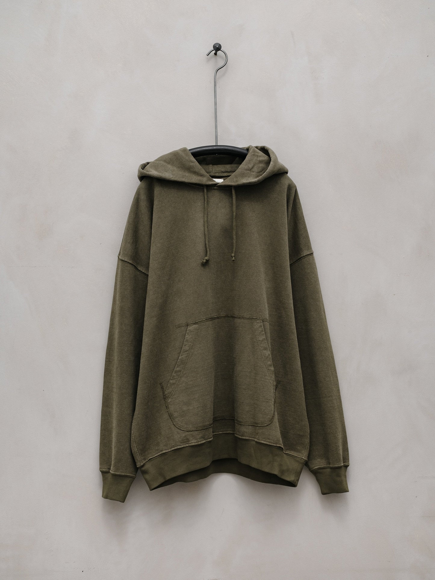 Hooded Sweatshirt - Faded Olive