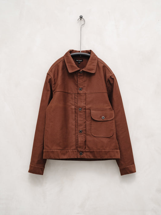 Pleated Jacket - Bedford Cord