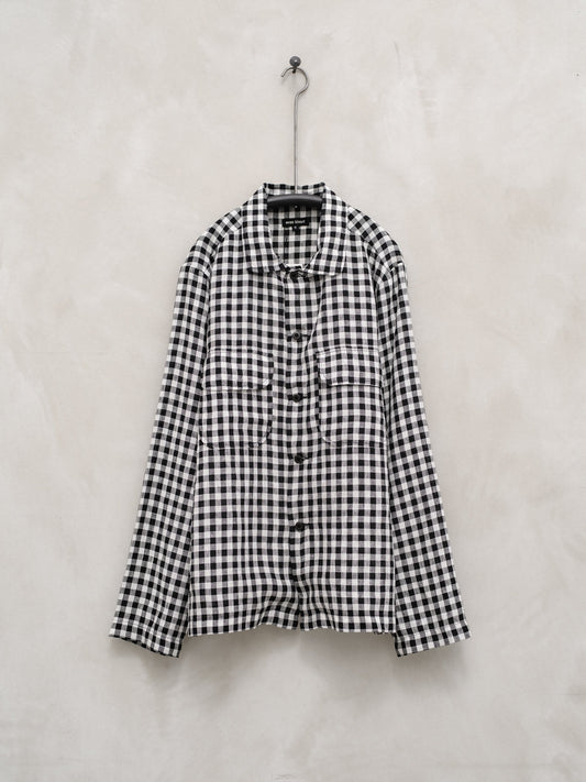 Field Shirt - Linen Gingham