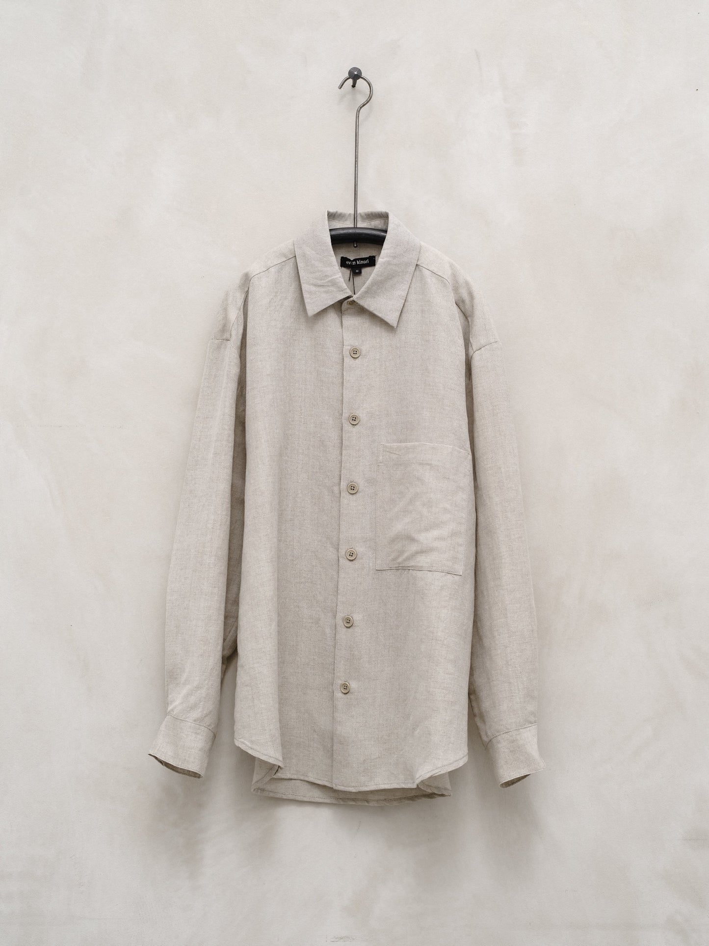 Big Shirt Two - Wool/Linen Chambray