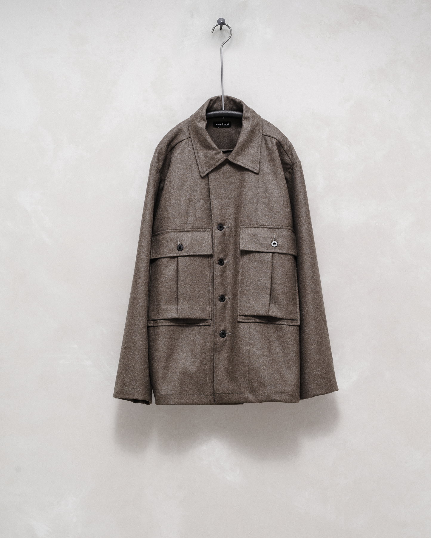 Bellow Pocket Jacket - Wool Flannel