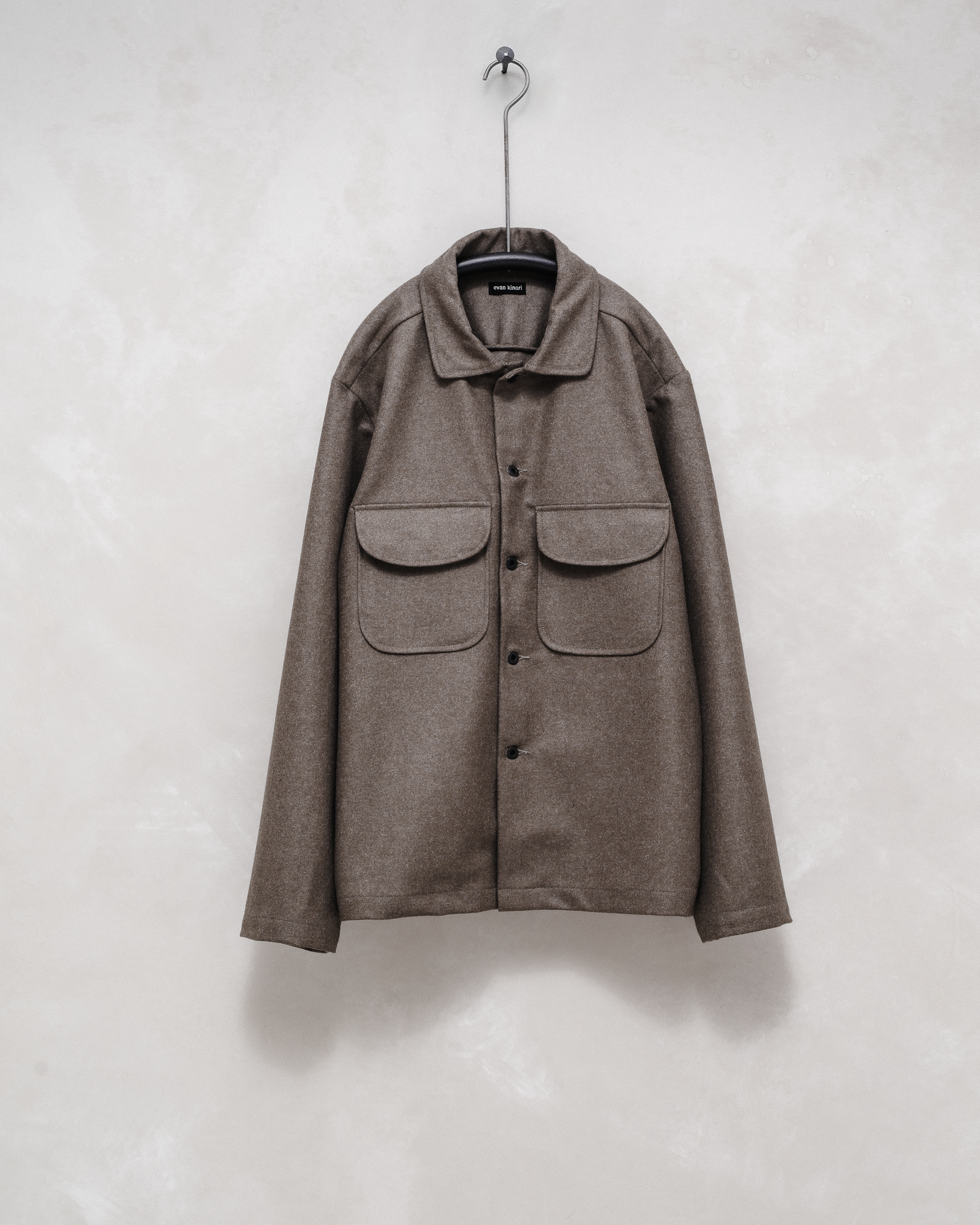 Field Shirt - Wool Flannel – evan kinori Field Shirt - Wool Flannel – evan kinori
