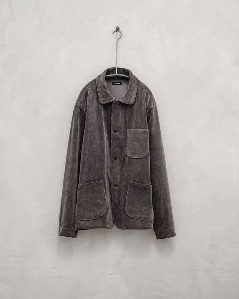 Three Pocket Jacket - Cotton Corduroy, Dark Taupe