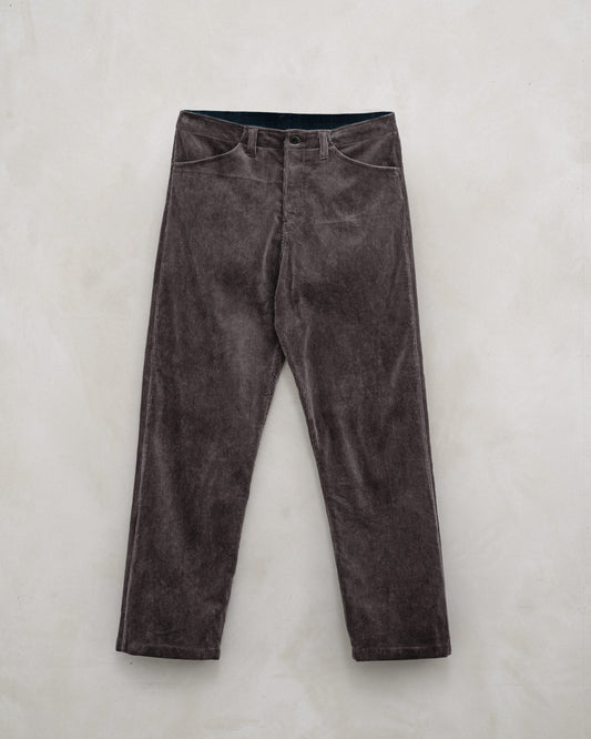 Four Pocket Pant - Cotton Corduroy, Dark Taupe