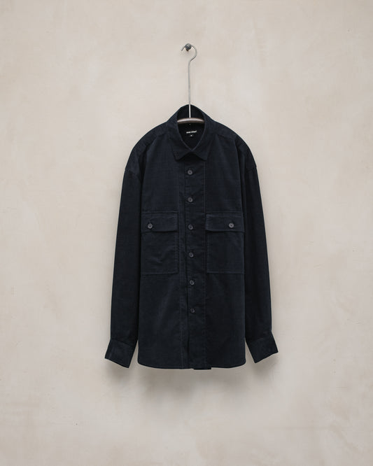 Big Shirt - Organic Cotton Pinwale Corduroy, Navy