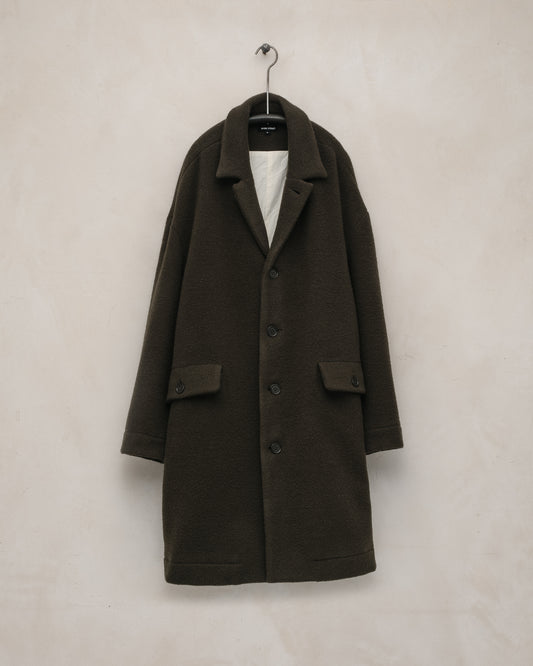 Big Coat - Blanket Cloth, Dark Olive