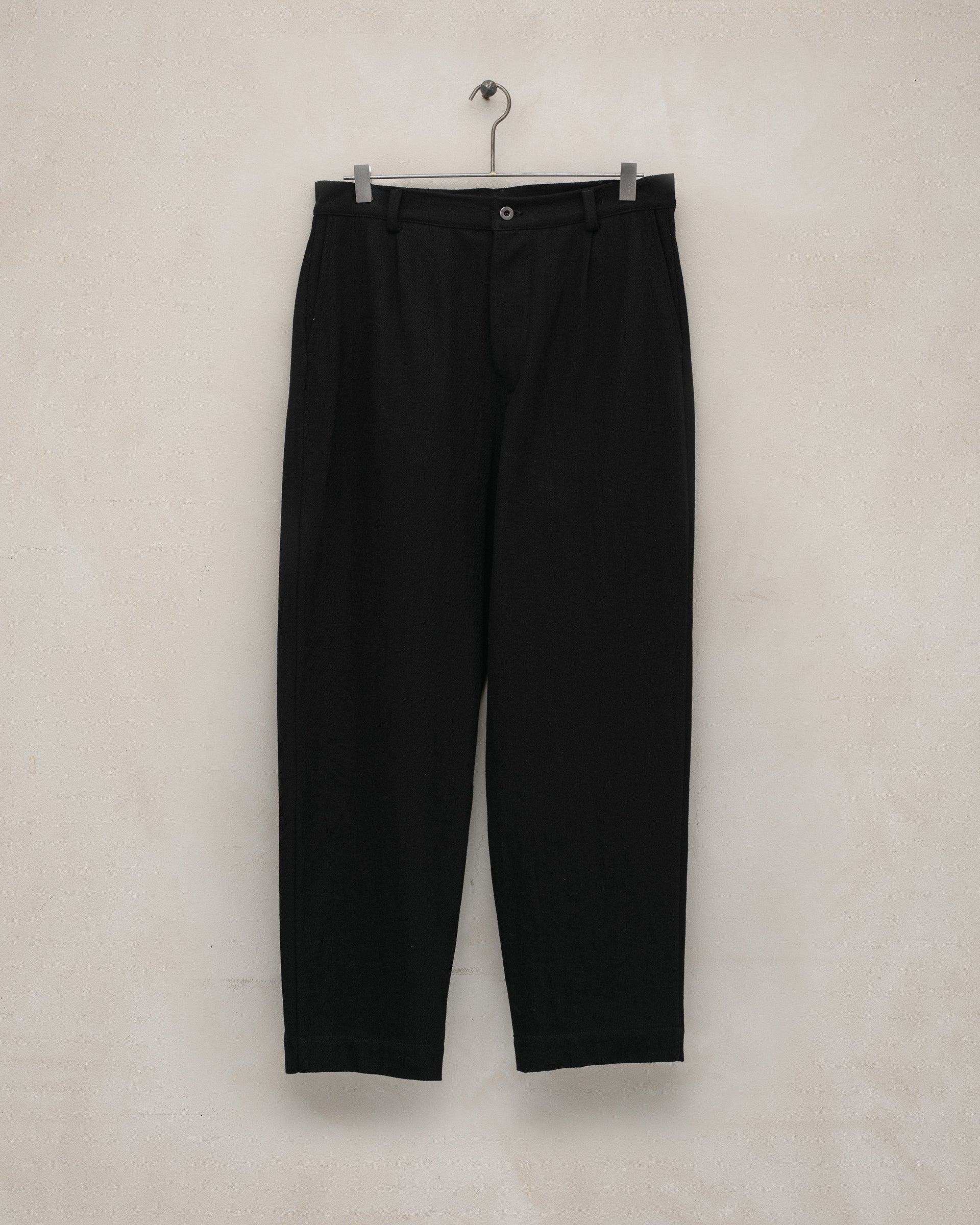 Elastic Pant - Cotton Kersey, Black – evan kinori