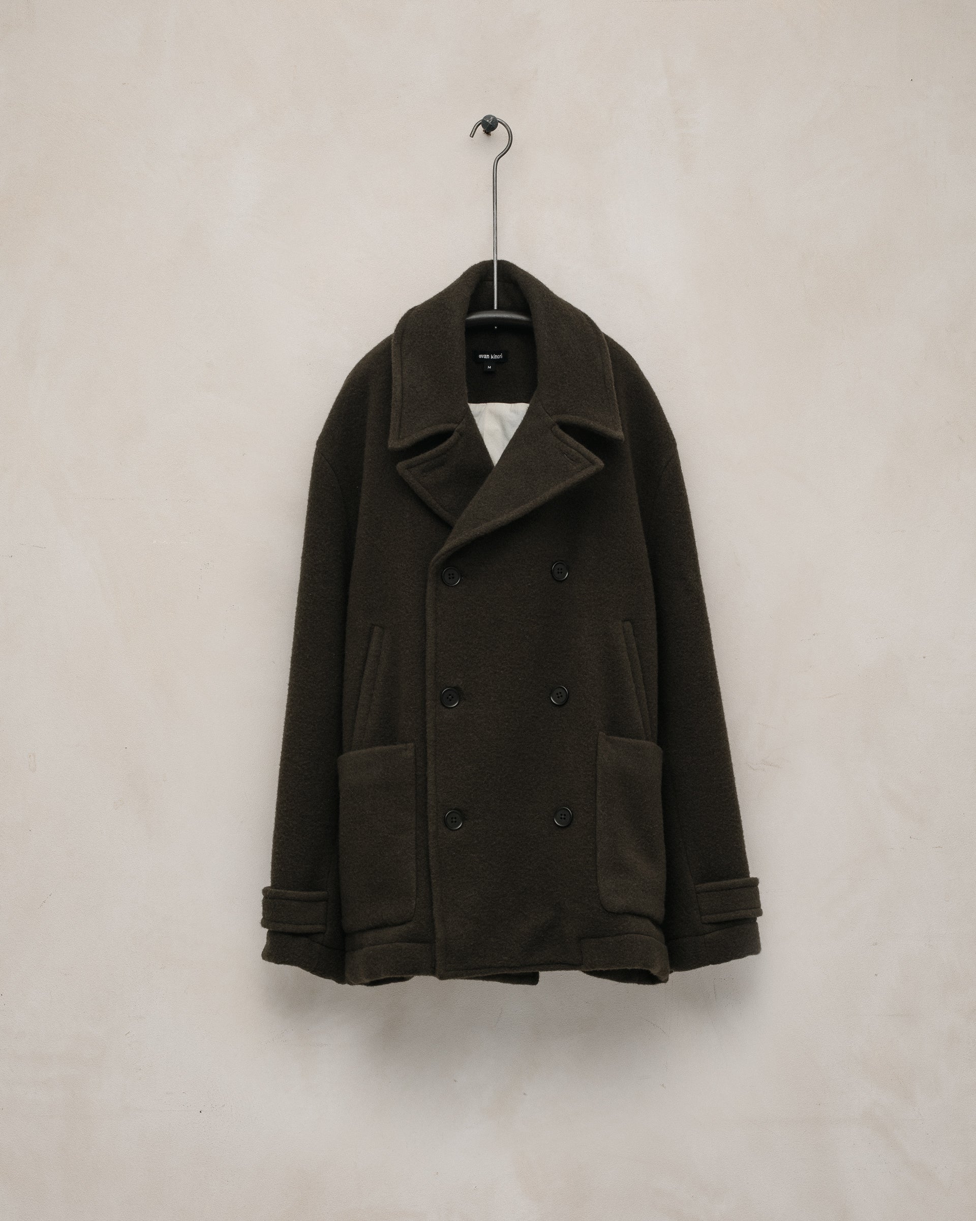Peacoat - Blanket Cloth, Dark Olive – evan kinori