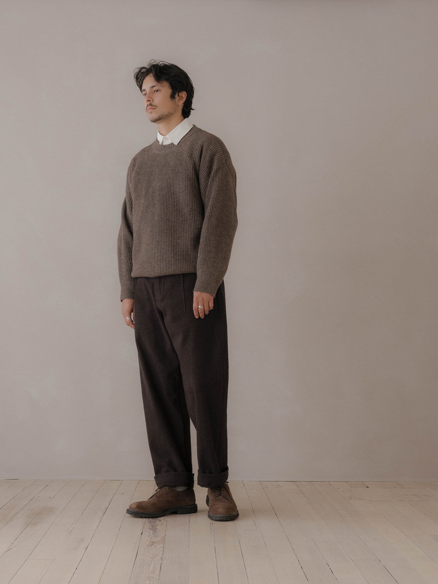 Big Sweater - Yak Wool, Natural – evan kinori