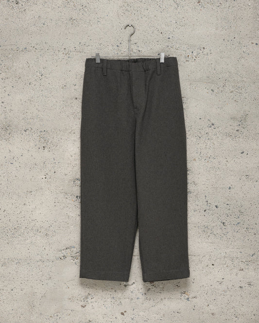 Elastic Pant - Top Dyed Cotton Kersey, Olive Heather