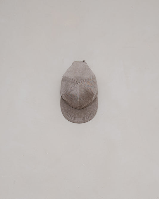 Six Panel Cap - Organic Cotton Twill (Natural Dye), Beige