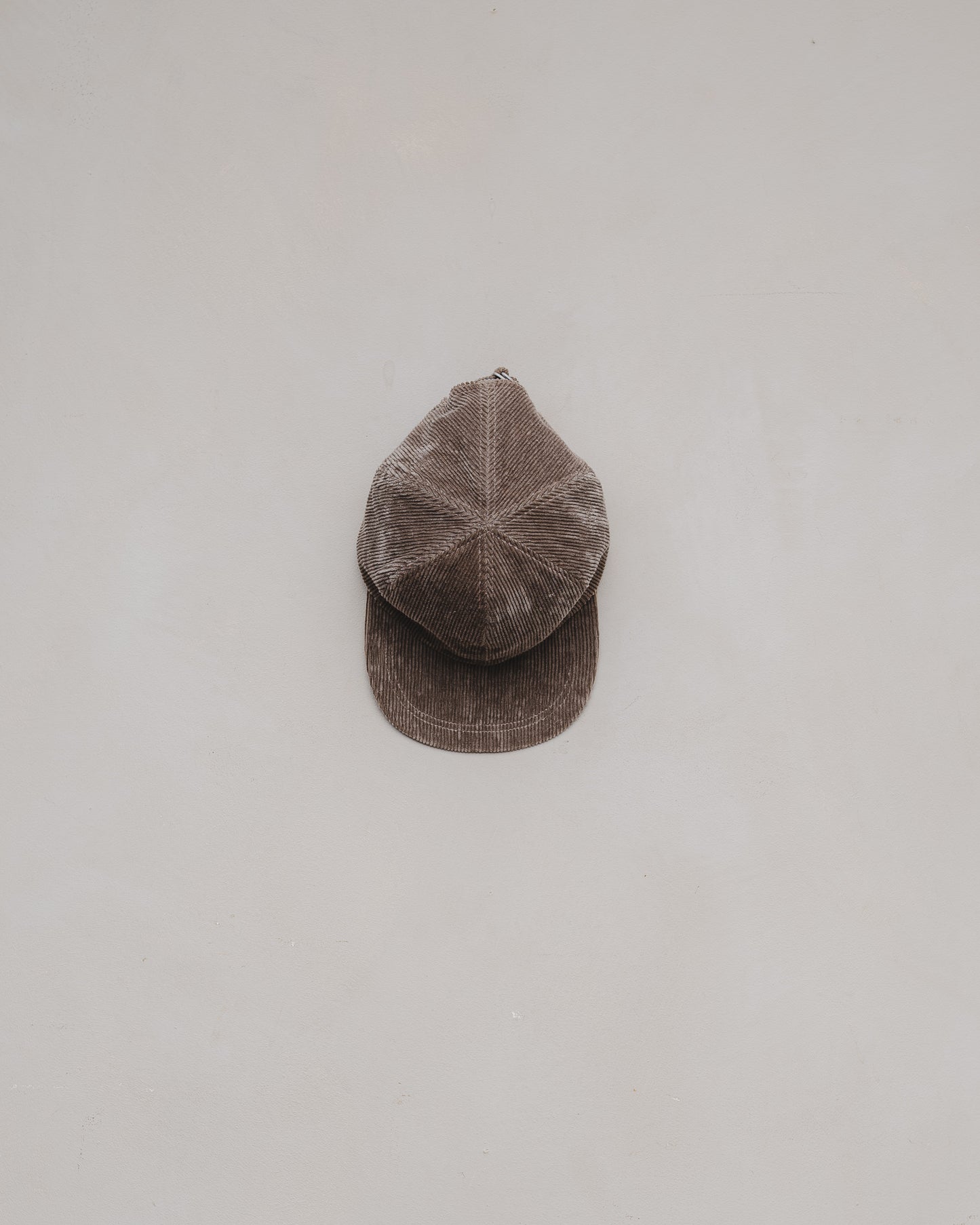 Six Panel Cap - Natural Dye Cotton/Hemp Corduroy, Gallnut/Iron