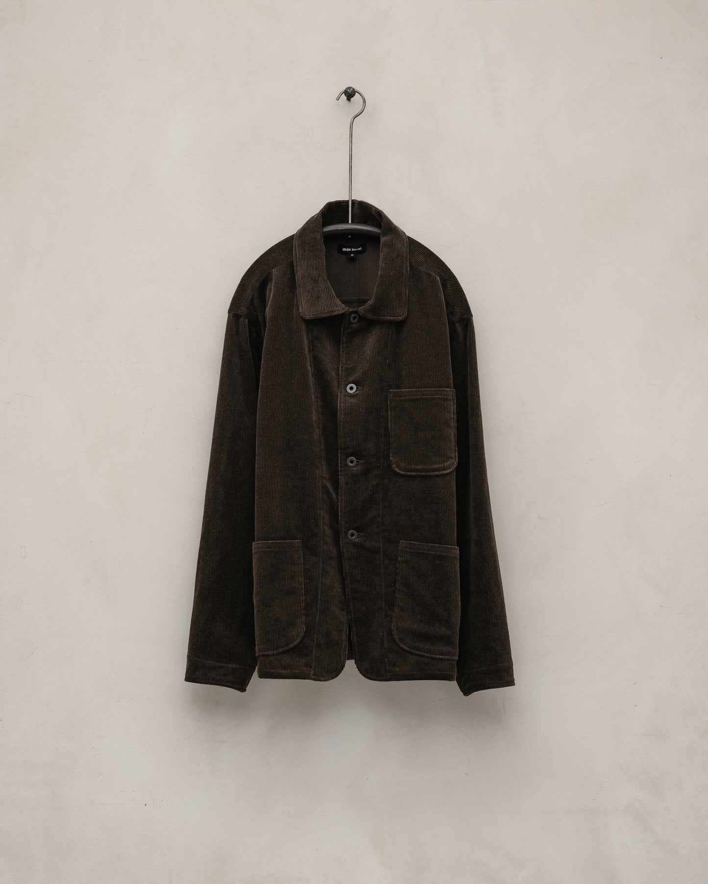 Three Pocket Jacket - Sumi Ink Corduroy, Brown