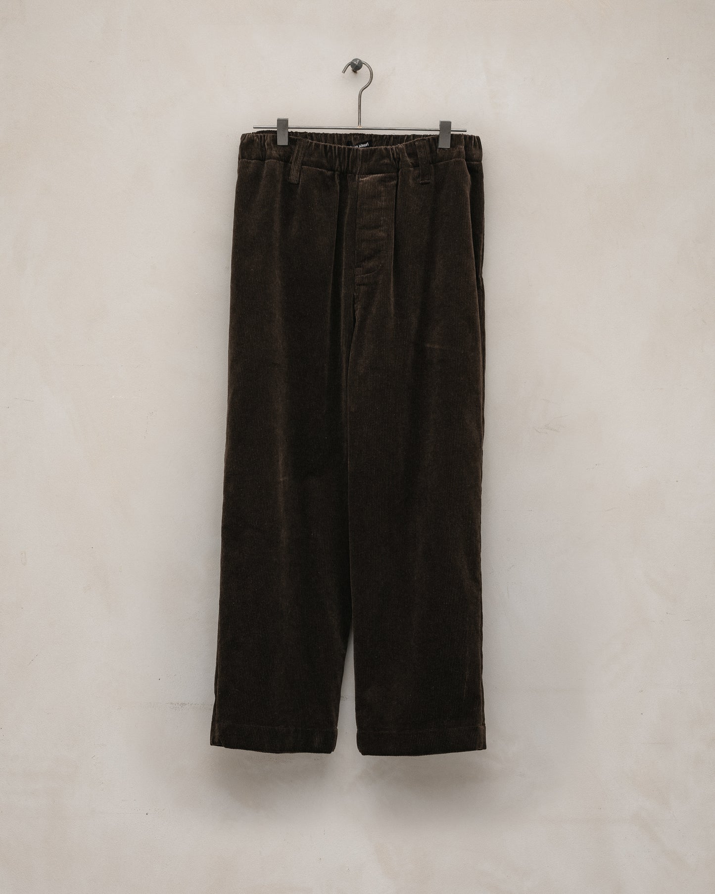 Elastic Pant - Sumi Ink Corduroy, Brown