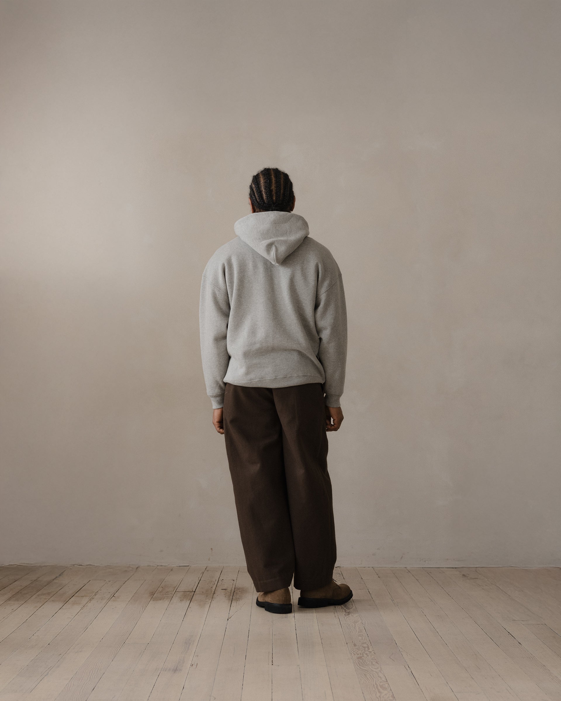 Hooded Sweatshirt - Heather Grey – evan kinori