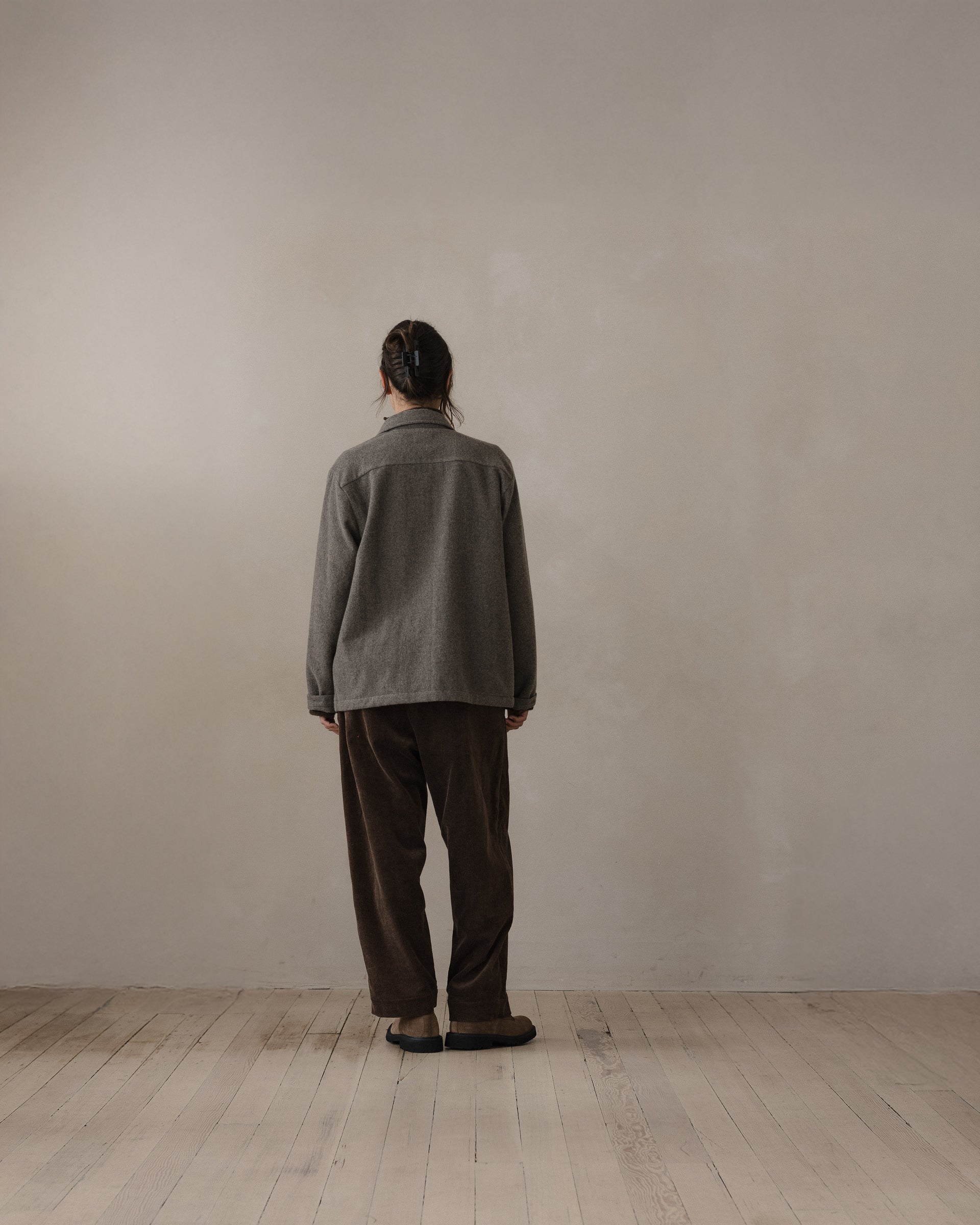 美品 USA製 evan kinori ウール ガーゼ ワーク シャツ M 美品 USA製 evan kinori ウール ガーゼ ワーク シャツ M 美品 USA製