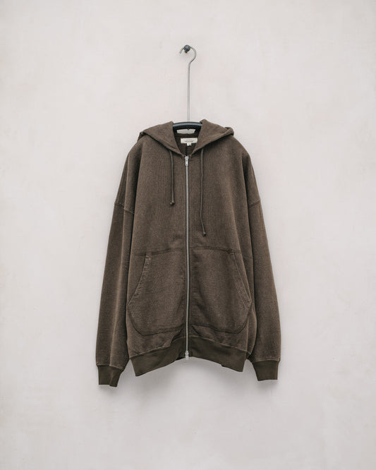 Zip Hooded Sweatshirt - Earth