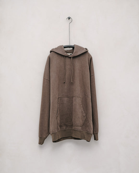 Hooded Sweatshirt - Faded Brown