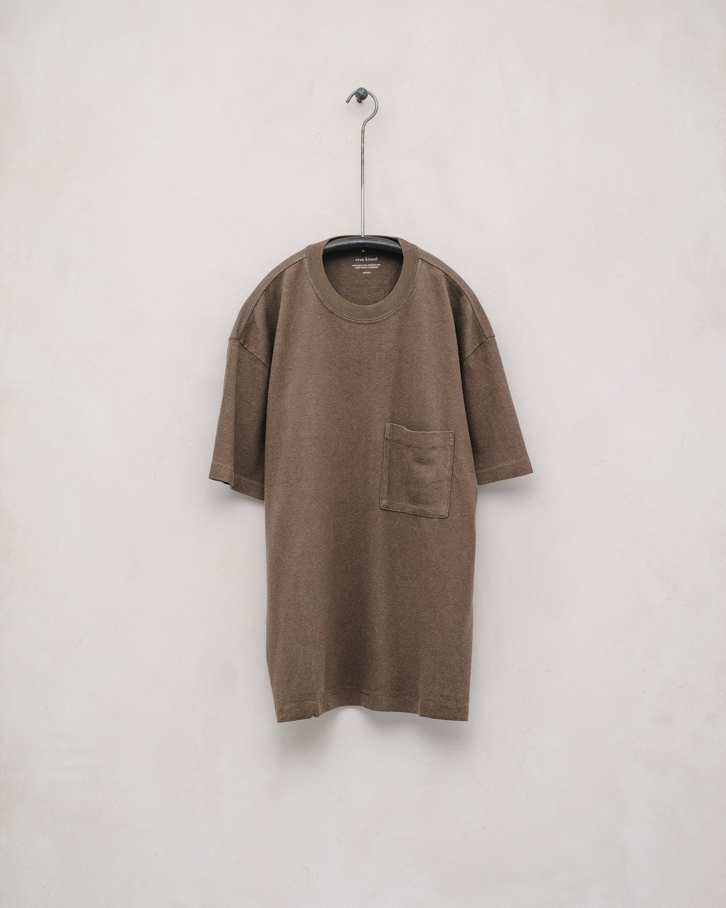 Pocket Tee - Faded Brown