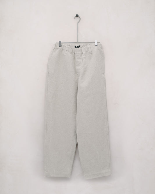 Elastic Pant - Tumbled Hemp Canvas