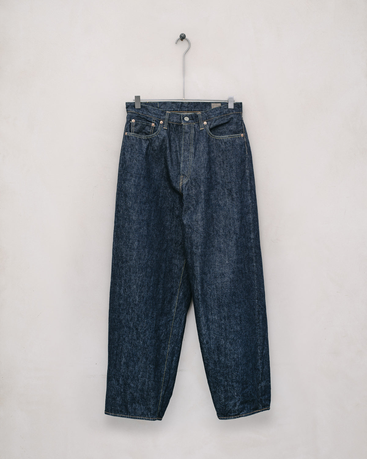 orSlow Wide Leg Jean - One Wash Denim, Indigo – evan kinori