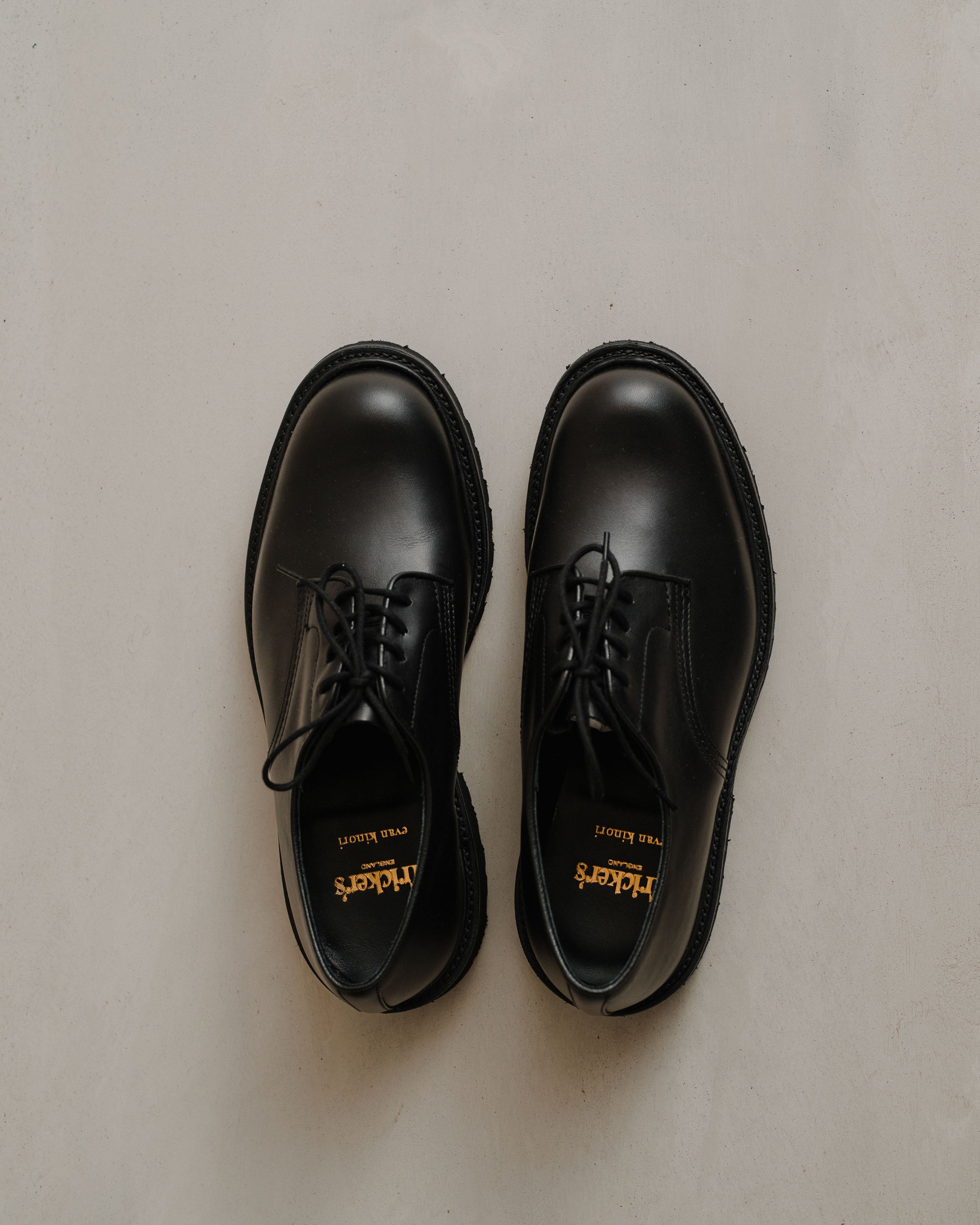 Tricker's Tramping Shoe - Matte Black – evan kinori