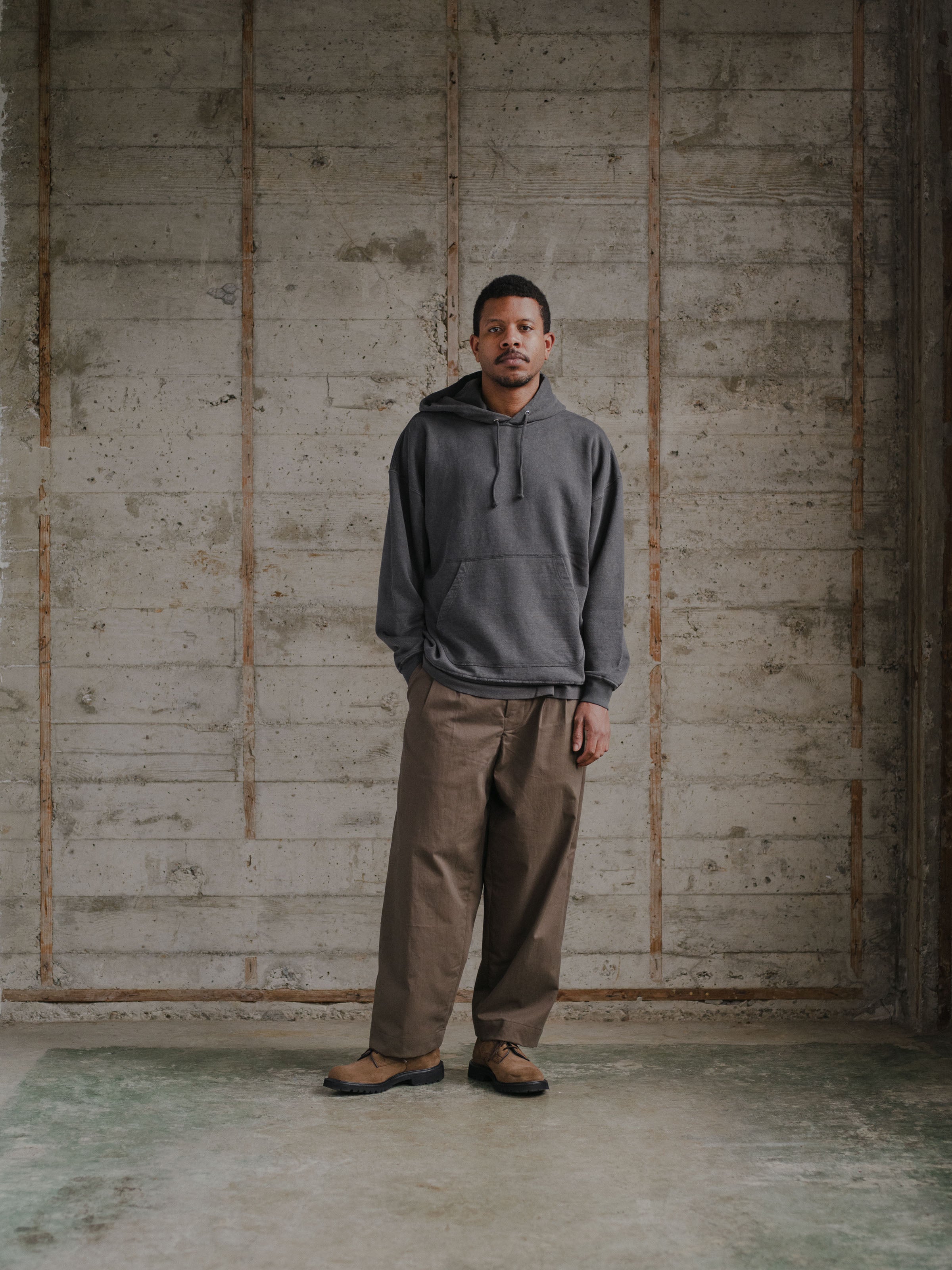 Hooded Sweatshirt - Slate – evan kinori