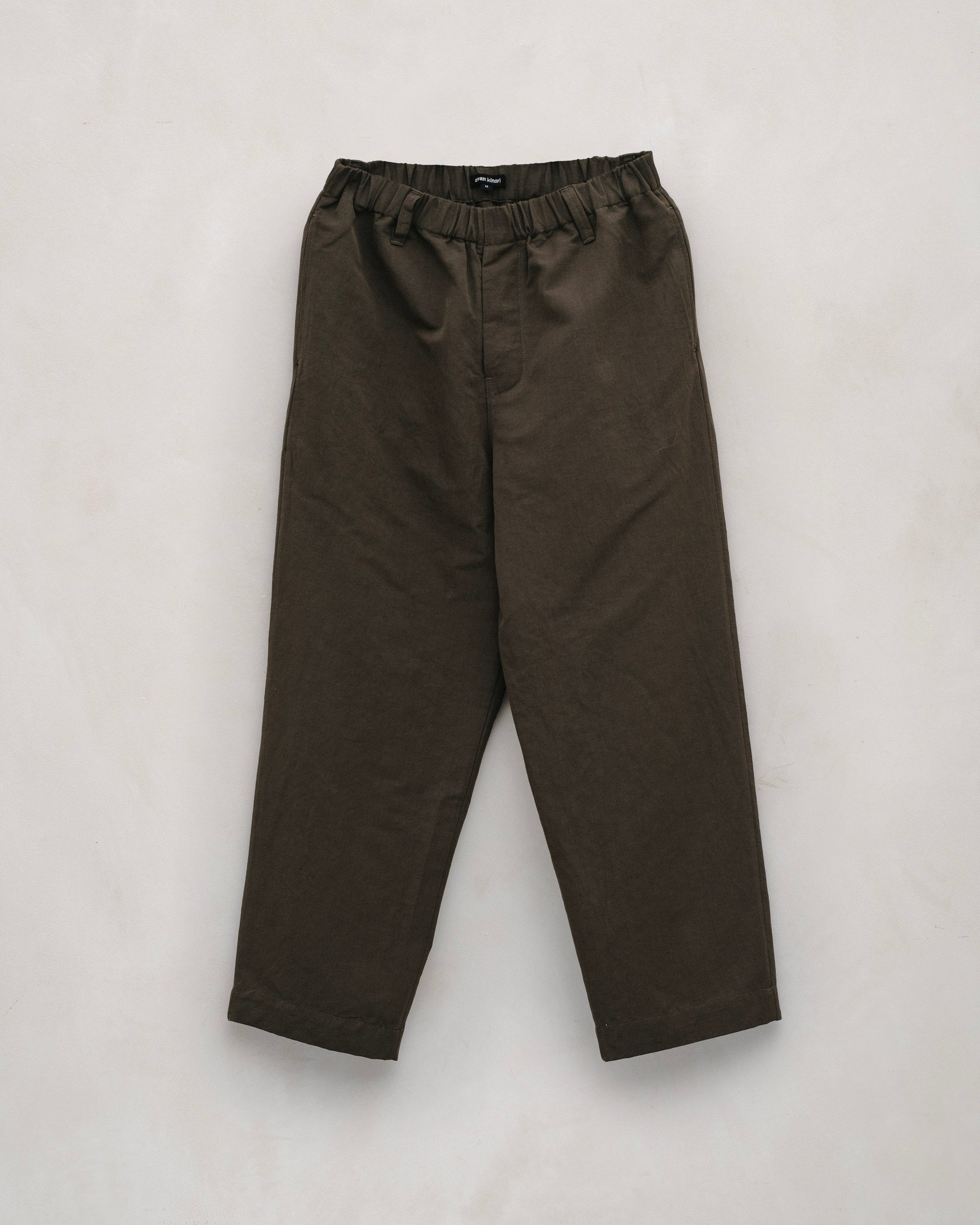 evan kinori Elastic pants はぜ S エラスティックパンツ ②