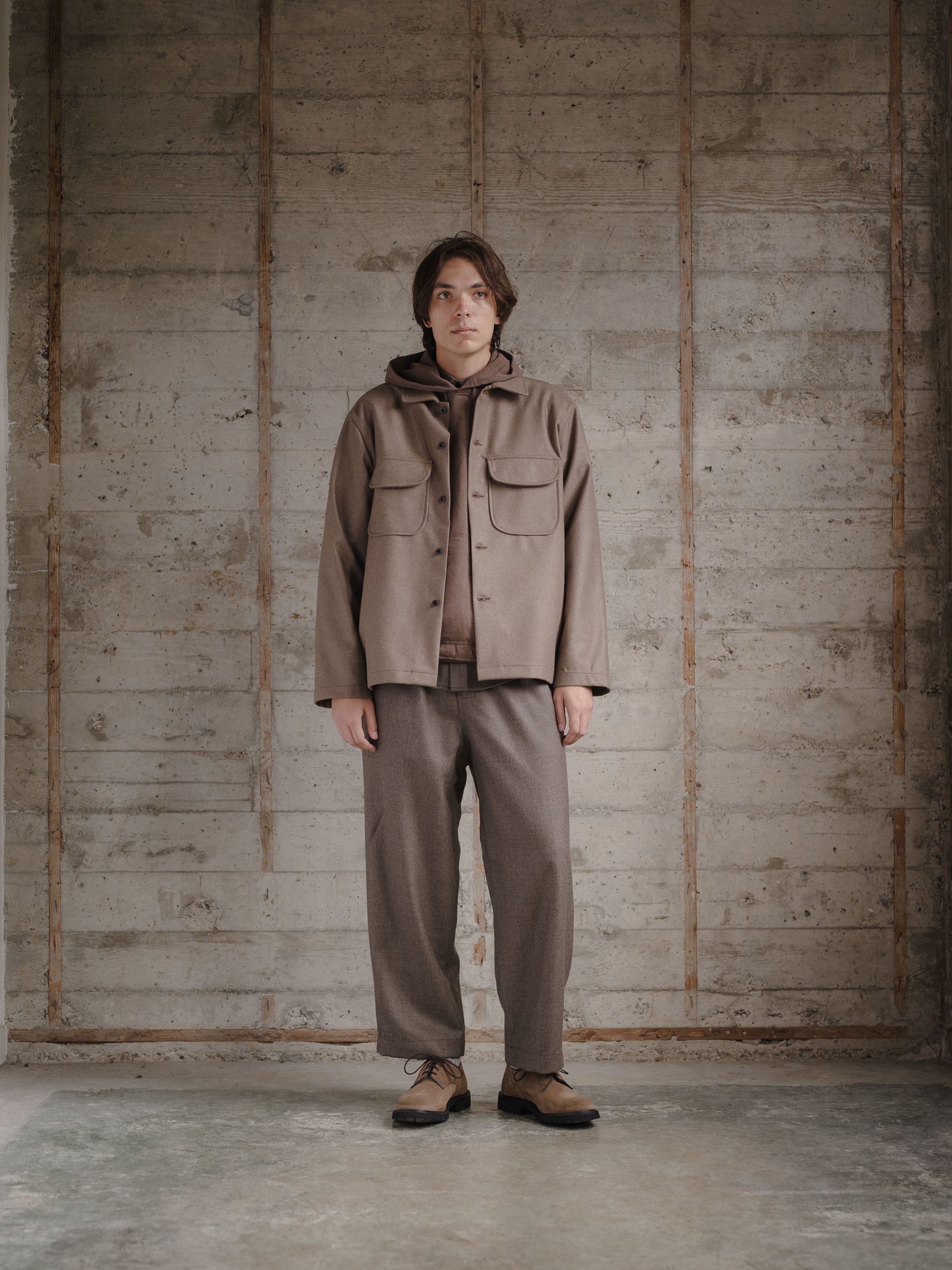 Field Shirt - Wool Flannel – evan kinori