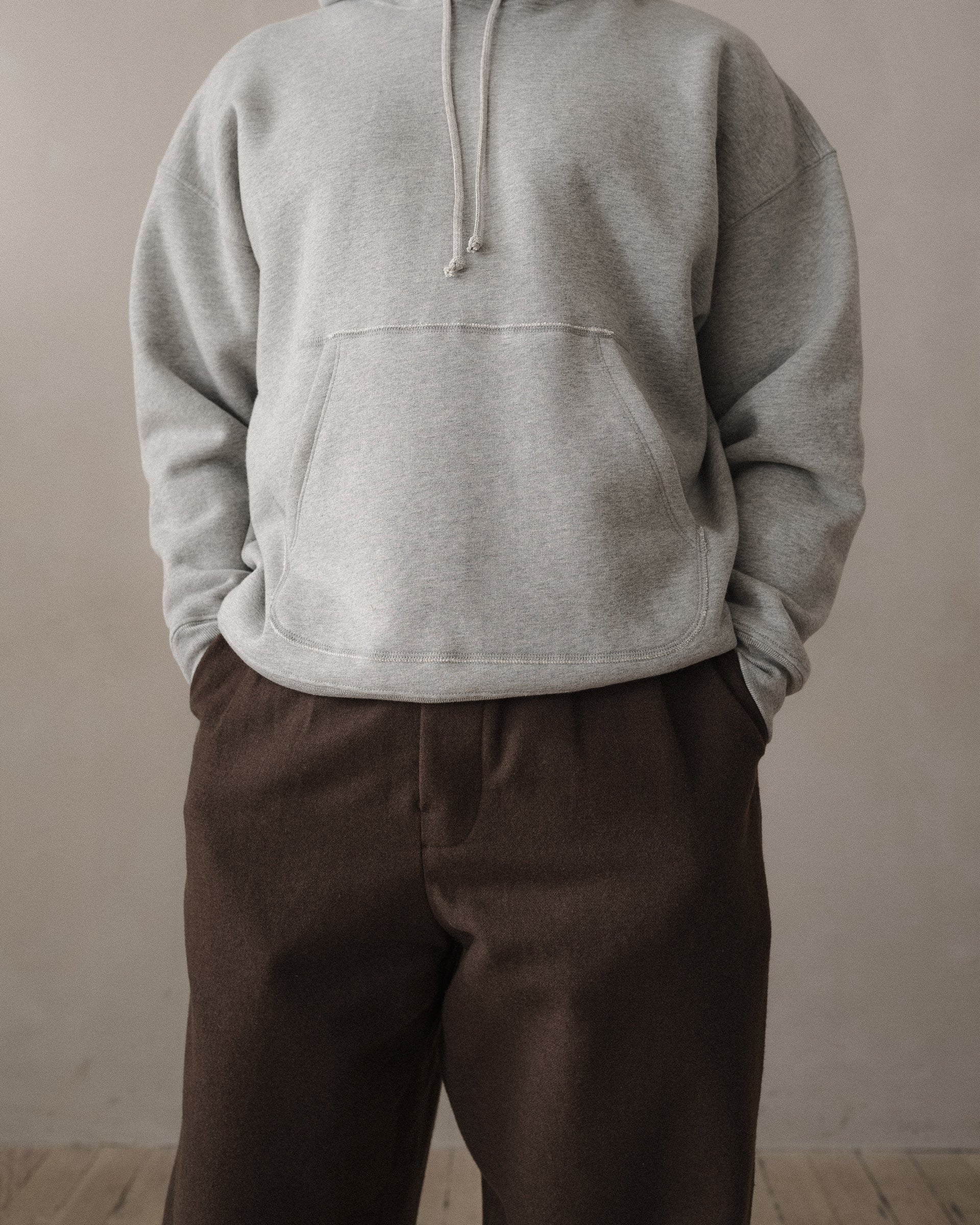 Hooded Sweatshirt - Heather Grey – evan kinori