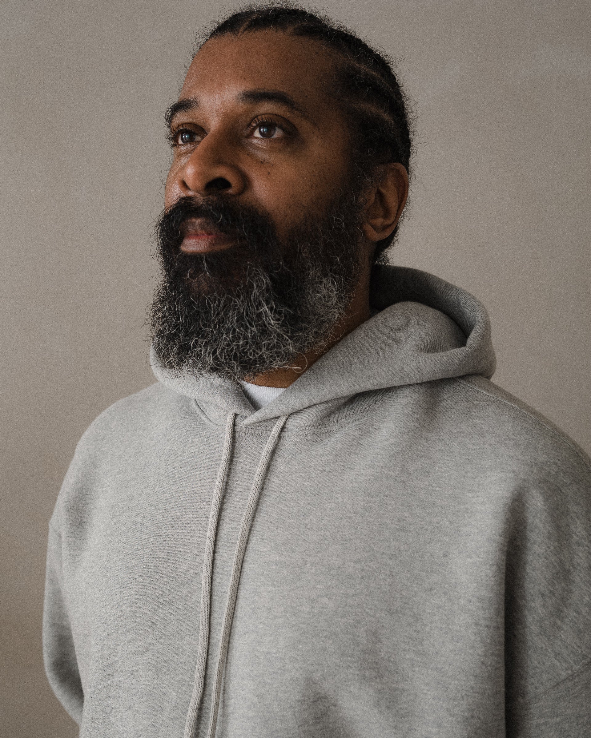Hooded Sweatshirt - Heather Grey – evan kinori