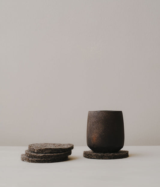 Coaster (4 Pack) - Yak Wool