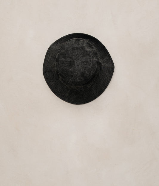 Bucket Hat - Sumi Ink Cotton Canvas