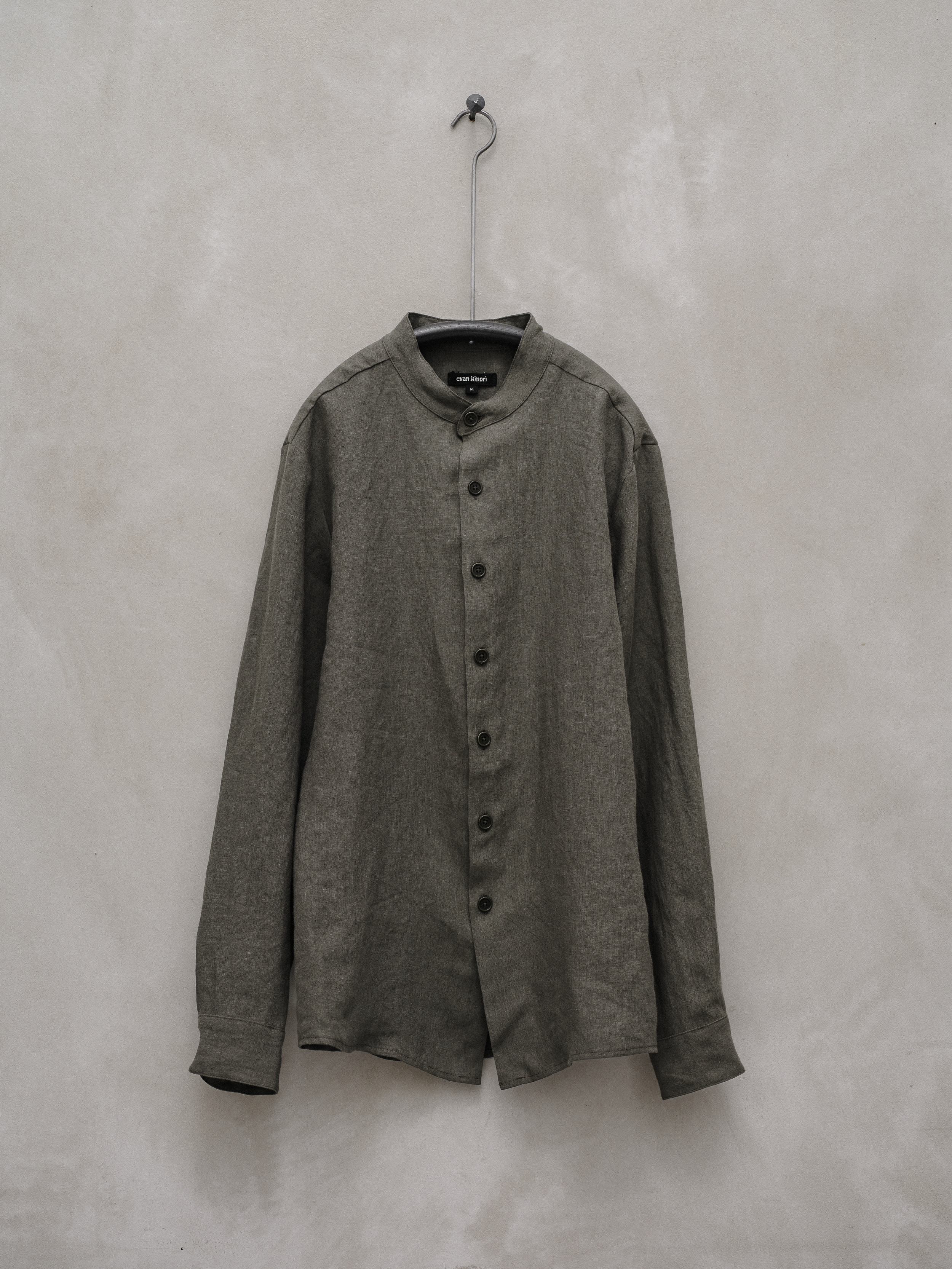 Three Button Jacket - Tumbled Linen