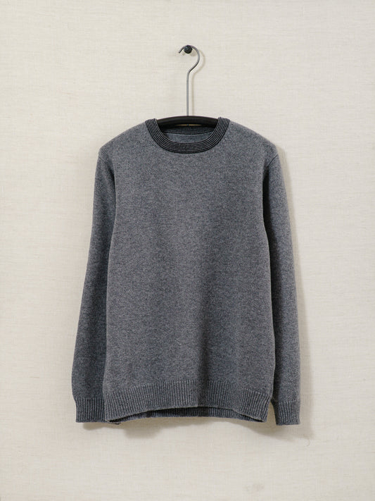 Stripe Collar Sweater - Lambswool/Cashmere