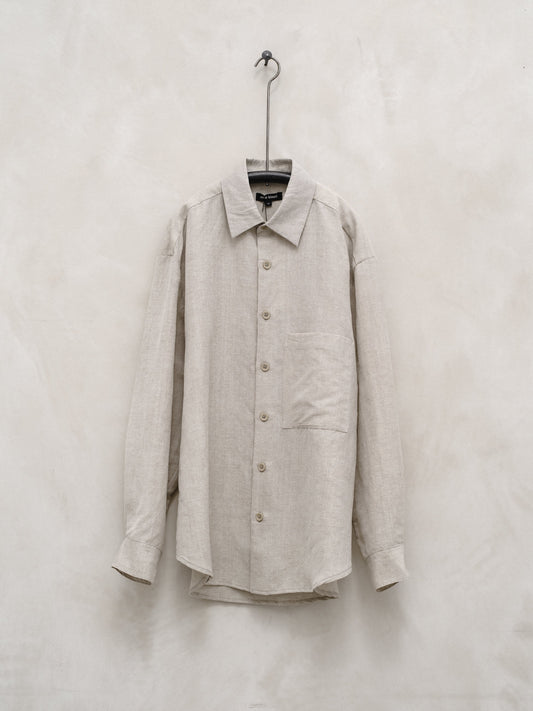 Big Shirt Two - Wool/Linen Chambray