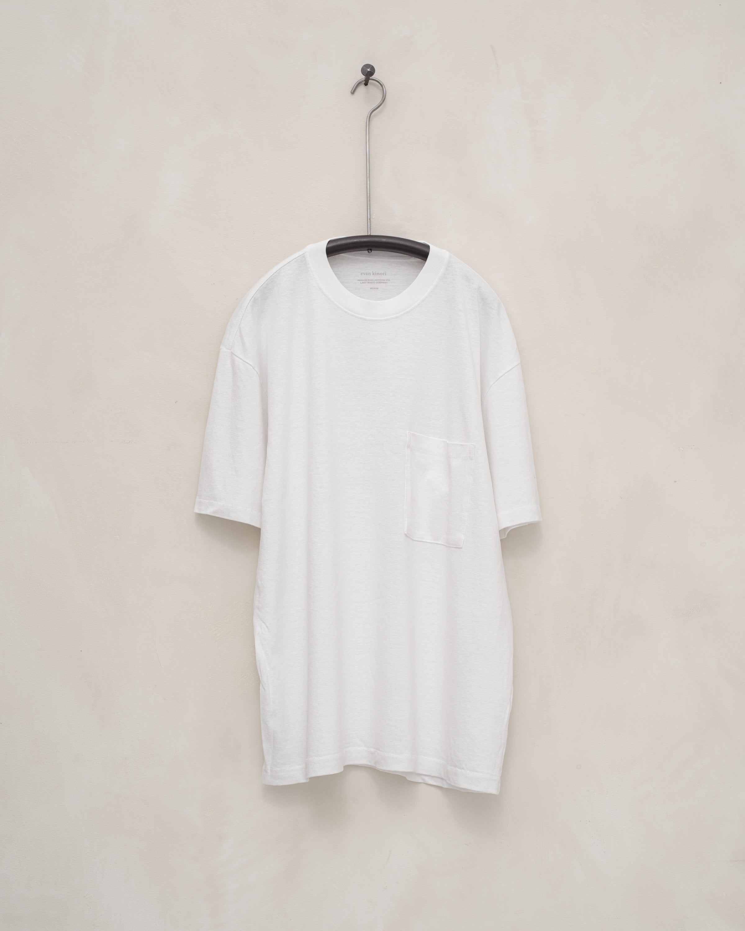 Pocket Tee - White – evan kinori